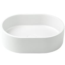 EQ 400mm Oval Concrete Above Counter Basin
